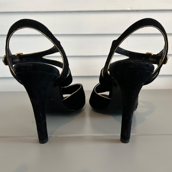 Balenziaga Embossed Slingback Sandal Sz 40 - Picture 7 of 13